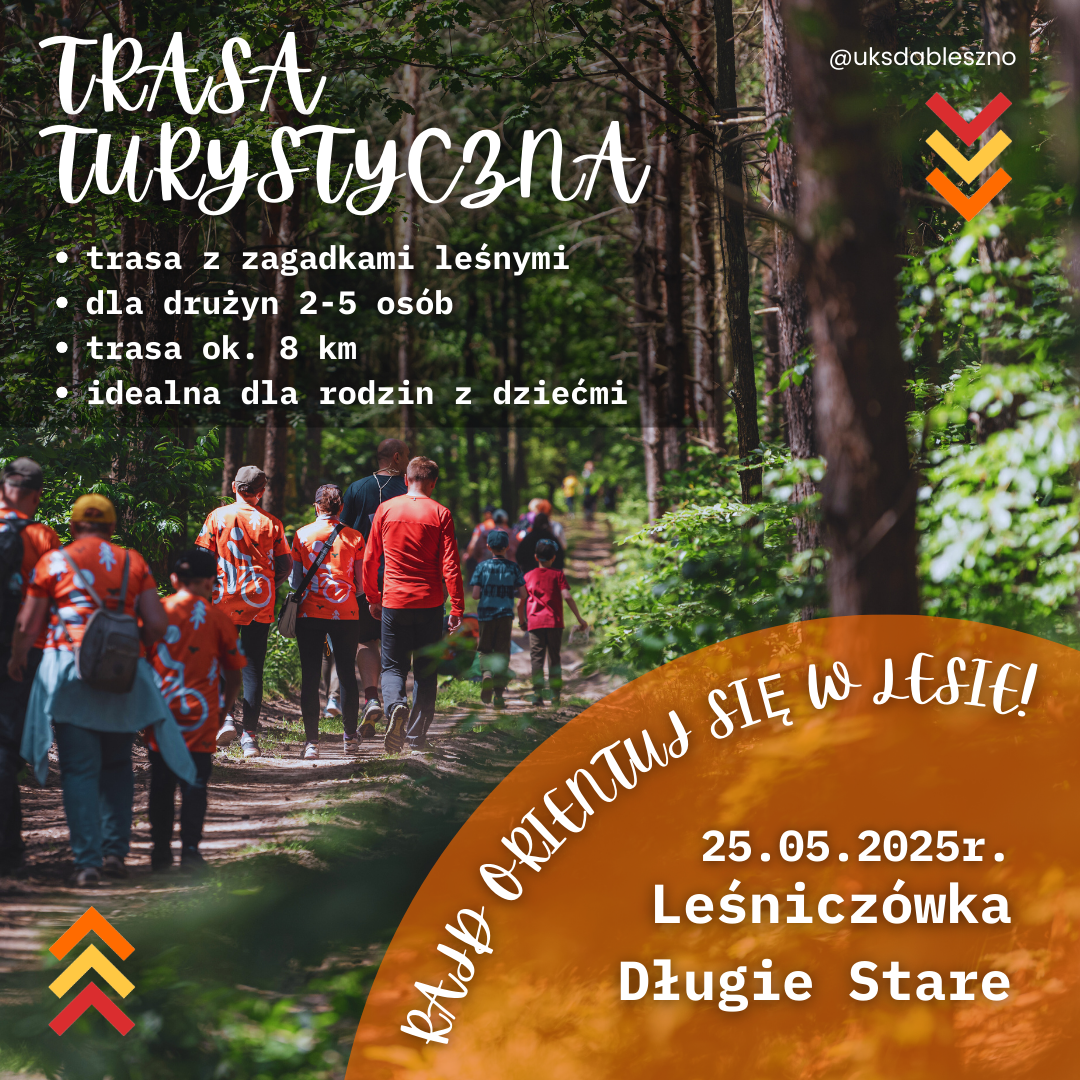 Rajd Orientuj się w lesie!