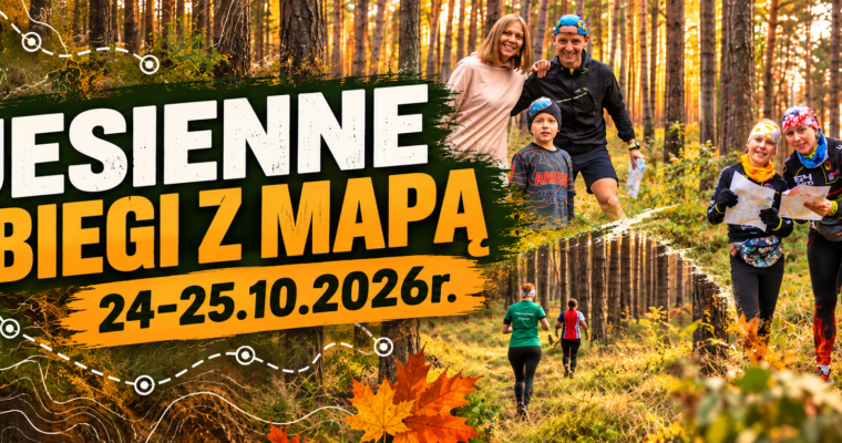 Jesienne biegi z mapą 2026